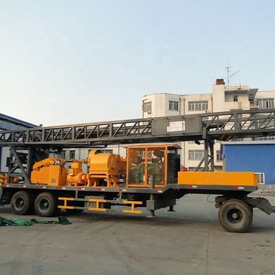 ποιότητας  Farms 600m diesel engine trailer mounted water drilling machine εργοστάσιο
